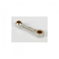 NNOVAROSSI 07604-1 Conrod 2,1cc Long Stroke 2Bushings Extra Light Rear Exhaust Conrod-Pin Ø4,3mm N1 Marked